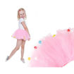 Picture of ORGANZA TUTU SKIRT PINK WITH BALLS